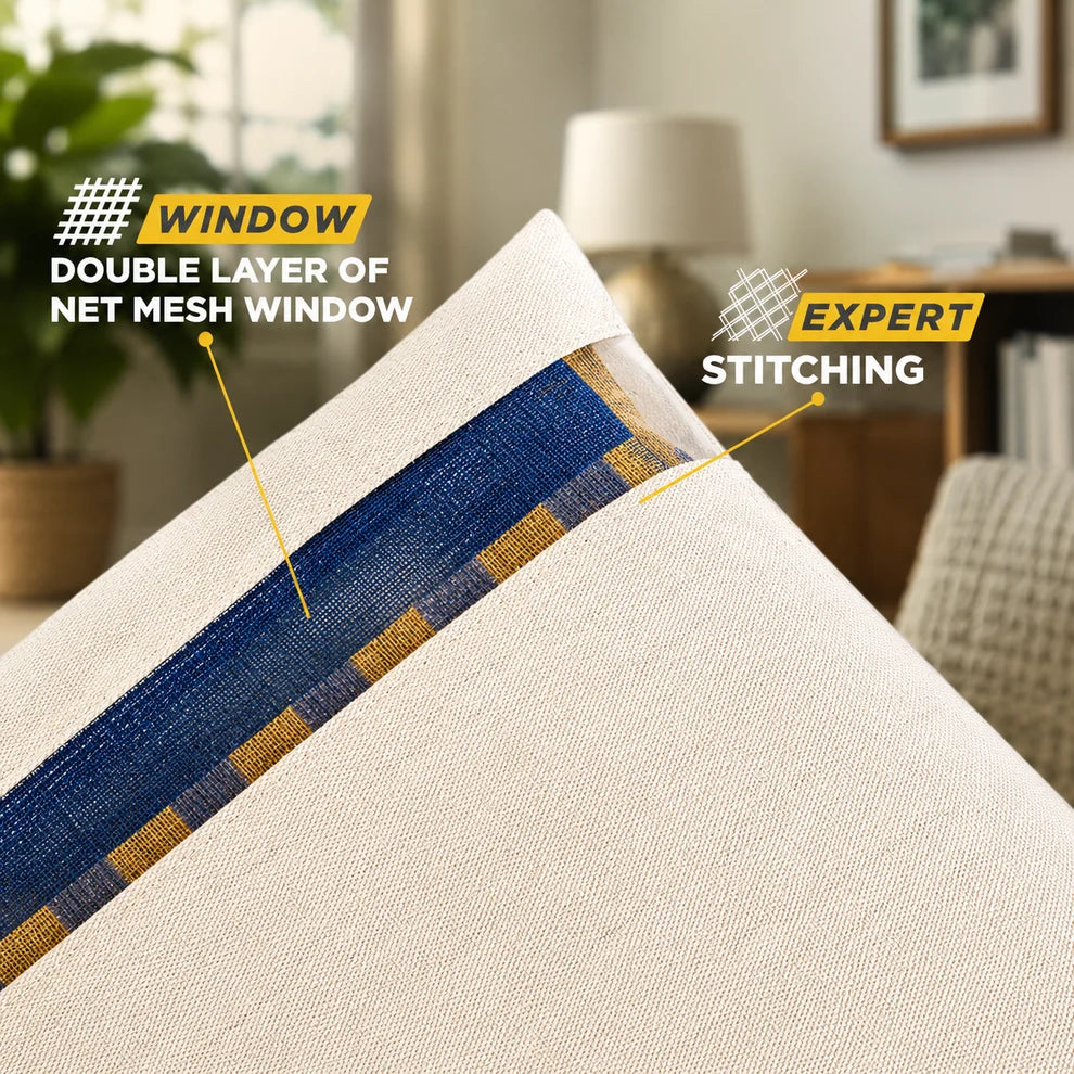 Premium Cotton Saree Covers with Zip
