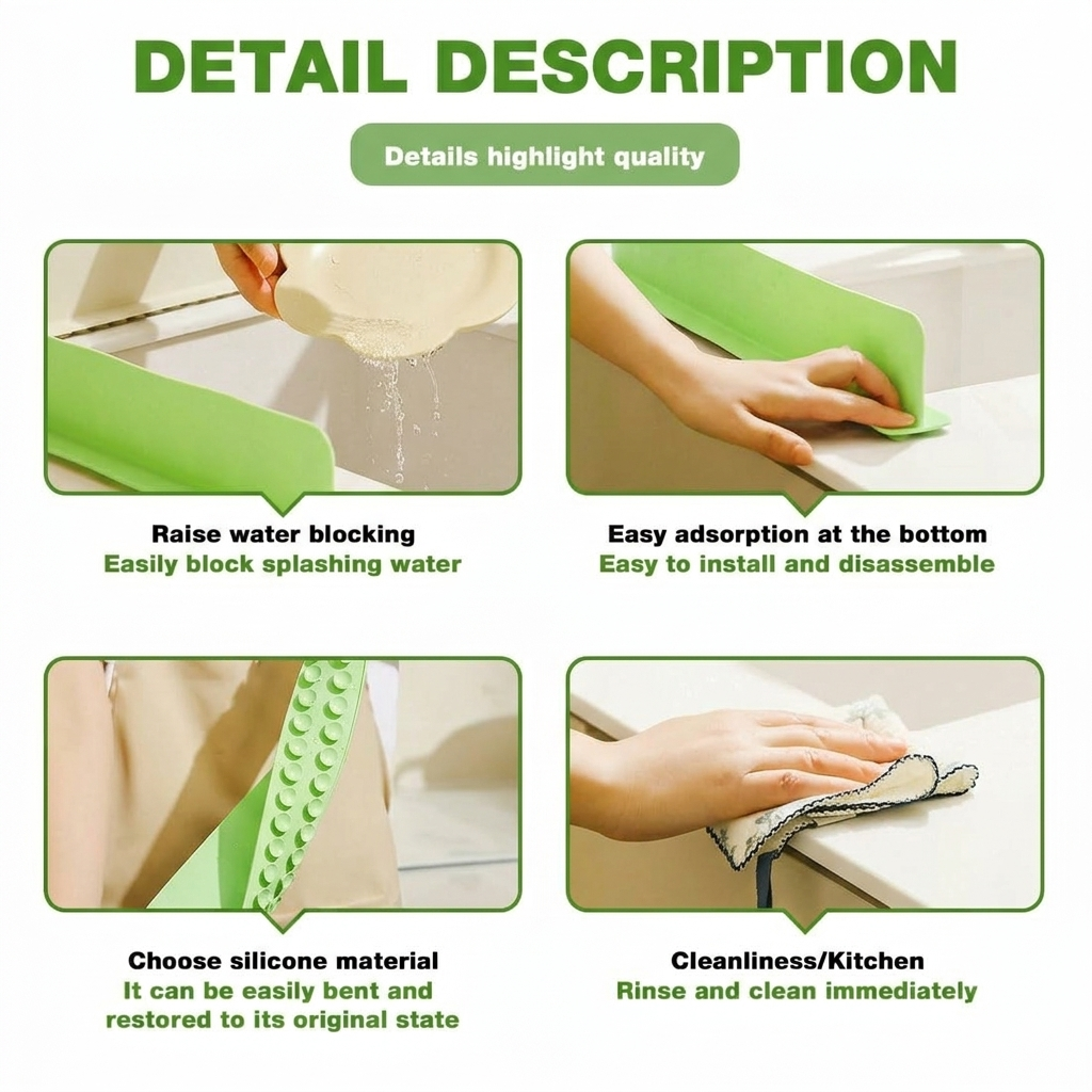 Silicone splash Guard Pro ( Buy 1 Get 1 Free )